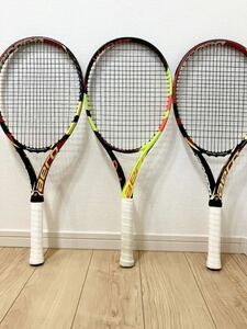 【美品】バボラ・アエロ３本セットBabolat 