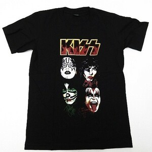 【送料無料】【新品】半袖Tシャツ KISS キッス ロックTシャツ 黒 ブラック メンズ Sサイズ■TB20-112