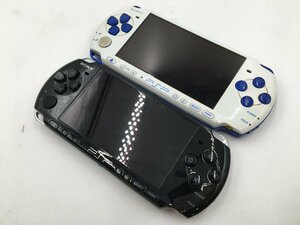 ♪▲【SONY ソニー】PSP PlayStation Portable 2点セット PSP-3000 まとめ売り 0116 7