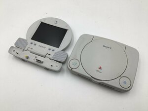 ♪▲【SONY ソニー】PSone LCDモニター/PSone本体 2点セット SCPH-130 SCPH-100 まとめ売り 0118 2