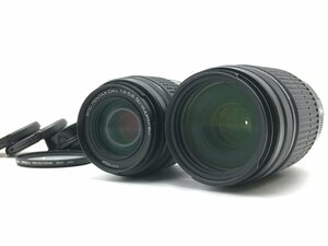 ♪▲【PENTAX ペンタックス】smc PENTAX DA L F4-5.8 55-300mm ED 他 一眼レフカメラレンズ 2点セット まとめ売り 0119 8