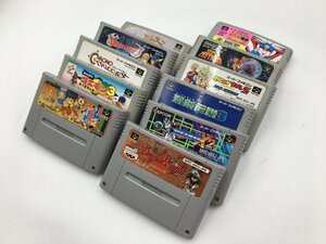 ♪▲【KONAMI 他 コナミ】SFCゲームソフト がんばれゴエモン2 奇天烈将軍マッギネス 他 11点セット まとめ売り 0122 16