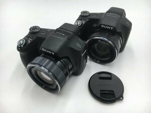 ♪▲【SONY ソニー】Cyber-shot コンパクトデジタルカメラ 2点セット DSC-HX100V まとめ売り 0124 8