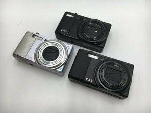 ♪▲【RICOH リコー】コンパクトデジタルカメラ 3点セット CX3 CX5 まとめ売り 0126 8