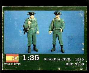 ■ NIMIX ニミックス 【受注生産】 1/35 スペイン 治安警察隊 グアルディア・シビル（２体セット） 1980