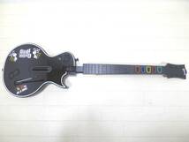 家庭用ゲーム機ソフト専用コントローラーソフト付ギタコン「ギブソンGibsonコラボ PS3 GUITAR HEROⅢ LEGEND of ROCK」動未確認 ジャンク扱_画像3