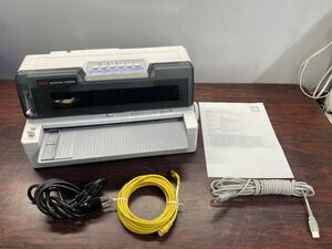 A2679) network card attaching OKI/. dot impact printer -MICROLINE 6300FB2 seat guide seal character test OK