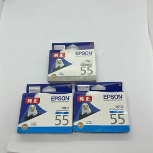 ◎(A105) ICGY55/ICC55 純正インク エプソン EPSON インク 純正 プリンター3個