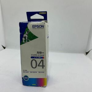 ◎ (A004) EPSON IC3CL04 インクカートリッジ カラ- 未開封 期限切れ