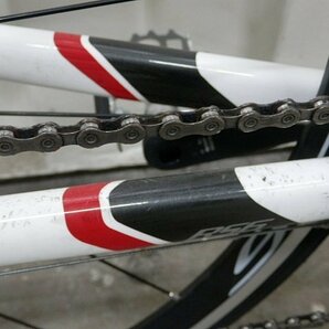 【28インチ/引取歓迎】ロードバイク ブリヂストン R56 自転車 駆動ギアのチェンジ故障 白系 サイクリング [4-239310]の画像6
