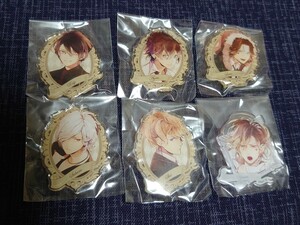 Switch DIABOLIK LOVERS GRAND EDITION アクリル バッジ 6種セット DXパック特典 アヤト ライト シュウ レイジ スバル ユーマ 非売品 