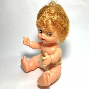 昭和レトロ 当時物 赤ちゃん ソフビ 人形 セット 未使用品 ラバードール お人形 ごっこ おもちゃの画像4