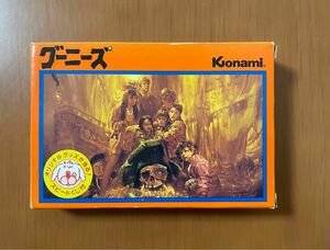 KONAMI グーニーズ　箱説付き ファミコン ソフト