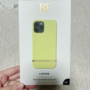 Richmond&Finch iPhone12 Pro Max ケース イエロー　LIMONE