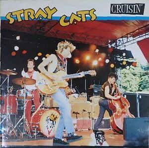 STRAY CATS CRUSIN' 伊盤　中古洋楽LPレコード