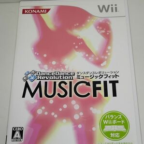 ダンスダンスレボリューション　ミュージックフィット　Dance Dance Revolution MUSIC FIT Wii