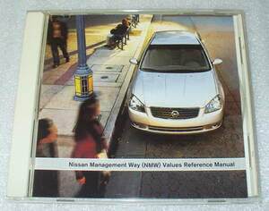 C5■日産自動車 Nissan Management Way Value Reference Manual 2004◆フェアレディZ/スカイラインGT/シーマ/ブル―バード/キューブ/マーチ