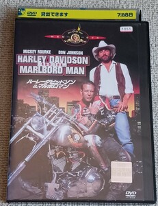 ハーレーダビットソン ＆ マルボロマン　レンタル落ちDVD　ミッキー・ローク　ドン・ジョンソン　HARLEY DAVIDSON AND THE MARLBORO MAN