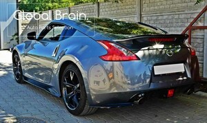 日産 370Z Z34 前期 フェアレディZ サイド スカート カバー スポイラー / スプリッター ディフューザー バンパー トリム アンダー