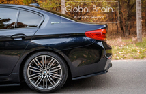 BMW 5シリーズ G30 G31 Mスポーツ リア サイド スプリッター スパッツ /スポイラー バンパー アンダー ディフューザー フラップ_画像2