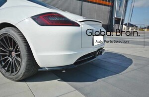  Porsche 987 Cayman S rear side splitter spats / spoiler bumper trim under diffuser cover flap 