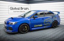 スバル WRX STI VAB サイド スカート カバー スポイラー V2/ スプリッター ディフューザー バンパー トリム アンダー エアロ_画像1