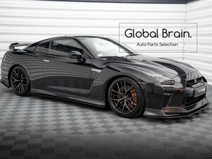 日産 GT-R GTR 後期 サイド スカート カバー スポイラー /サイド スプリッター ディフューザー アンダー ステップ カバー レーシング