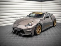 日産 フェアレディZ 370Z Z34 後期 Nismo サイド スカート カバー スポイラー / エプロン バンパー ディフューザー レーシング_画像1