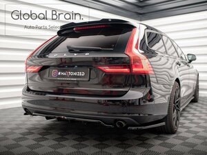 2016-2020 Volvo V90 PB previous term rear center diffuser / rear bumper under toli diffuser apron skirt 