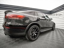 メルセデスベンツ GLC43 クーペ C253 後期 サイド スカート ディフューザー /スプリッタ― エプロン アンダー ステップ スポイラー_画像1