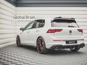 フォルクスワーゲン ゴルフ 8 GTI リア ディフューザー スポイラー V2 / リア バランス バンパー トリム アンダー スプリッター エプロン