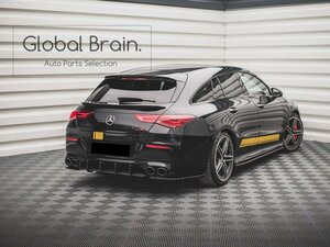 メルセデスベンツ CLA 35/45 C118 AMG センター ディフューザー フィン / リア スポイラー バンパー トリム アンダー カナード