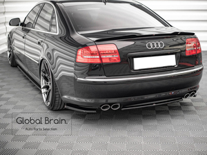 2006-2010 Audi S8 D3 4E rear center diffuser / bumper trim under diffuser cover Canard aero 