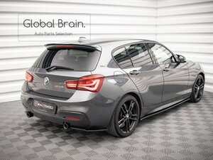 2015-2019 BMW 1シリーズ F20 Mスポーツ 後期 リア サイド スプリッター スパッツ V1/スポイラー バンパー アンダー ディフューザー