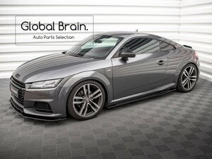  Audi TT 8S S линия предыдущий период боковой юбка покрытие спойлер / боковой диффузор нижний подножка рейсинг 