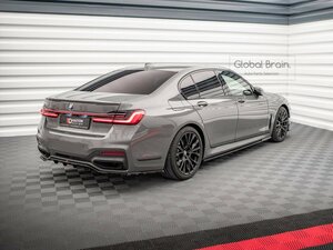 BMW 7シリーズ G11 Mスポーツ 後期 サイド スカ ート カバー スポイラー/ エプロン バンパー ディフューザー スカート