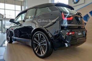 BMW i3 後期 リア バンパー プロテクター ガード/ リア トリム カバー リア ゲート シル スポイラー エアロ ブラック