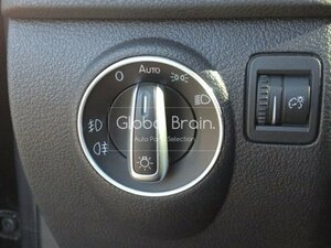 05-14 VW イオス ヘッドライト スイッチ デコレーション リング トリム / 内装 デコレーション リング ゲージ トリム カバ