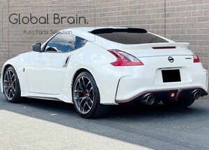 日産 フェアレディZ 370Z Z34 リア ルーフ スポイラー / ウィンドウ リップ エクステンション ウイング ディフューザー 380RC