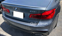 2017-2018 BMW G30 5シリーズ リア トランク スポイラー / 純正色塗装可 リア エアロ リップ ウイング カバー トリム ディフューザー M5_画像3