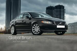 2006-2010 ボルボ S80 前期 フロント リップ スポイラー/ フロント スプリッター アンダー エプロン ディフューザー