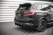 BMW X5M F95 リア サイド スプリッター スパッツ /リア スポイラー バンパー アンダー ディフューザー_画像2