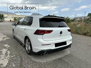 フォルクスワーゲン ゴルフ8 GTI リア ディフューザー / リア バランス アンダー スポイラー エプロン バンパー カバー スカート エアロ