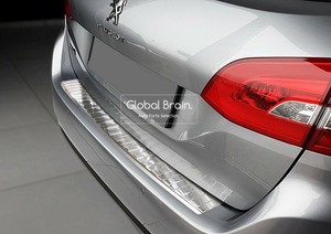  Peugeot 308 SW latter term rear bumper protector guard / rear trim cover rear gate sill spoiler aero SUS