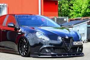  Alpha Romeo Giulietta previous term front lip spoiler V2/splita- apron bumper - diffuser 