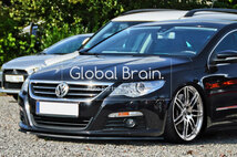 2008-2012 フォルクスワーゲン PASSAT CC 3CC フロント スプリッター スポイラー / バンパー ディフューザー スカート エアロ パサート VW_画像1