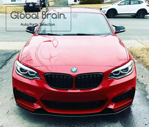 BMW 2シリーズ F22 F23 Mスポーツ フロント リップ スポイラー/フロント バンパー スプリッター ディフューザー スポイラー エアロ_画像4