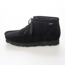 Clarks クラークス Wallabeeboot gtx ワラビーブーツ ゴアテックス ブラックスエード UK6.5_画像3