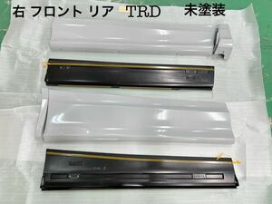 60115 ③ 【未使用品】 ノア ヴォクシー エスクァイア ZRR80 TRD サイドスカート 未塗装 右 フロント リア パネル フェンダー MS344-28001