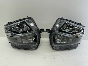 60122 ② 取付破損無し タント カスタム LA650S 純正 左右 ヘッドライト LED KOITO 100-69075 刻印 Z